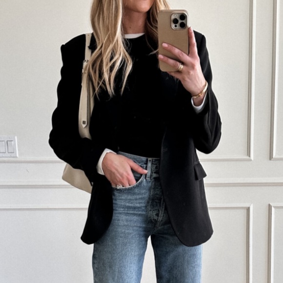 J. Crew Jackets & Blazers - J. Crew • The Boyfriend Wool Blazer in Blackn